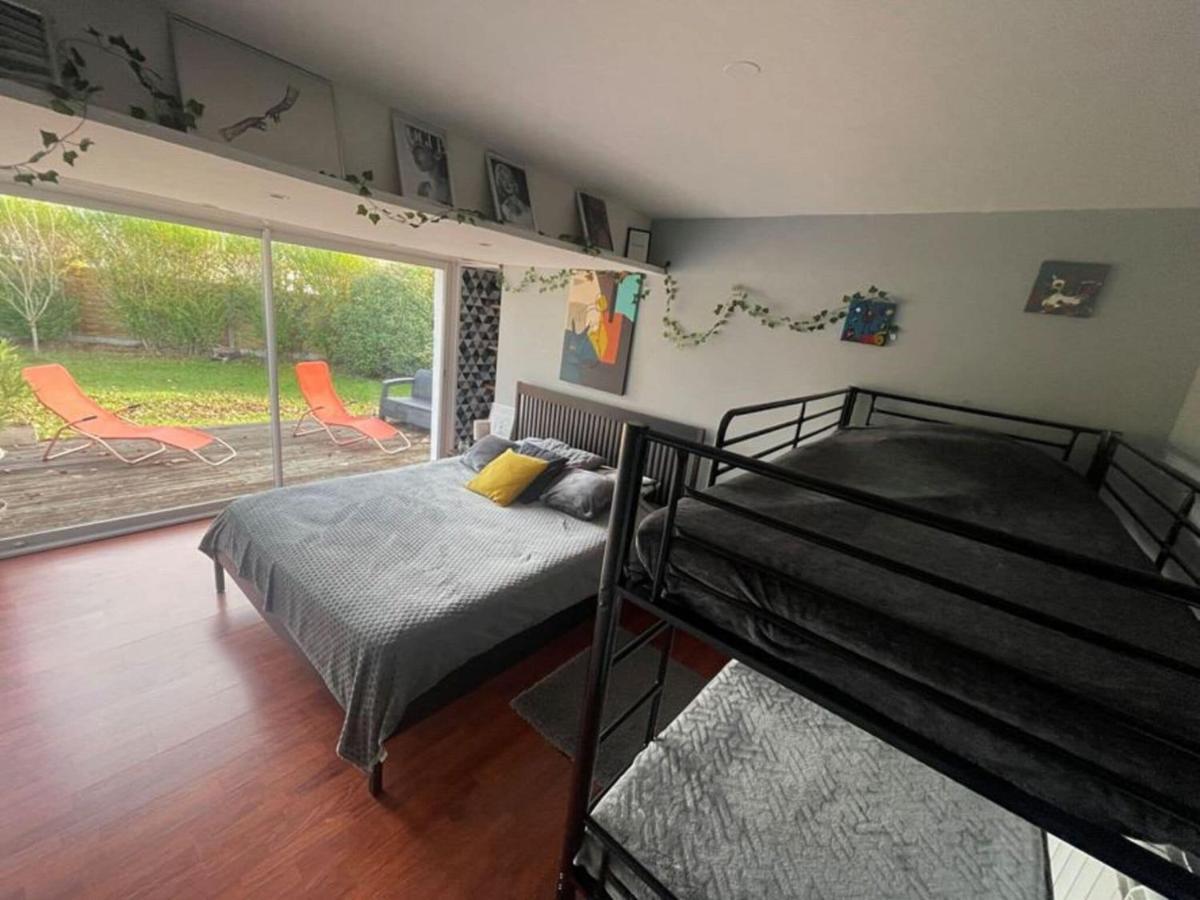 Holiday Home With Indoor Pool, Le Porge Exterior foto